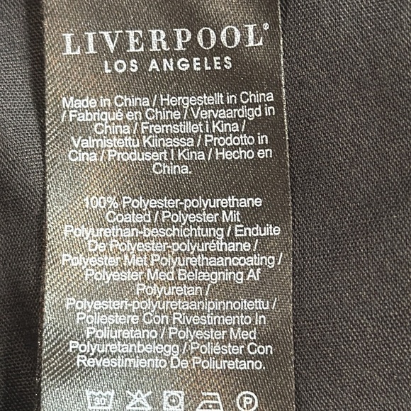 NWT Black Faux Leather Pants - Picture 6 of 6